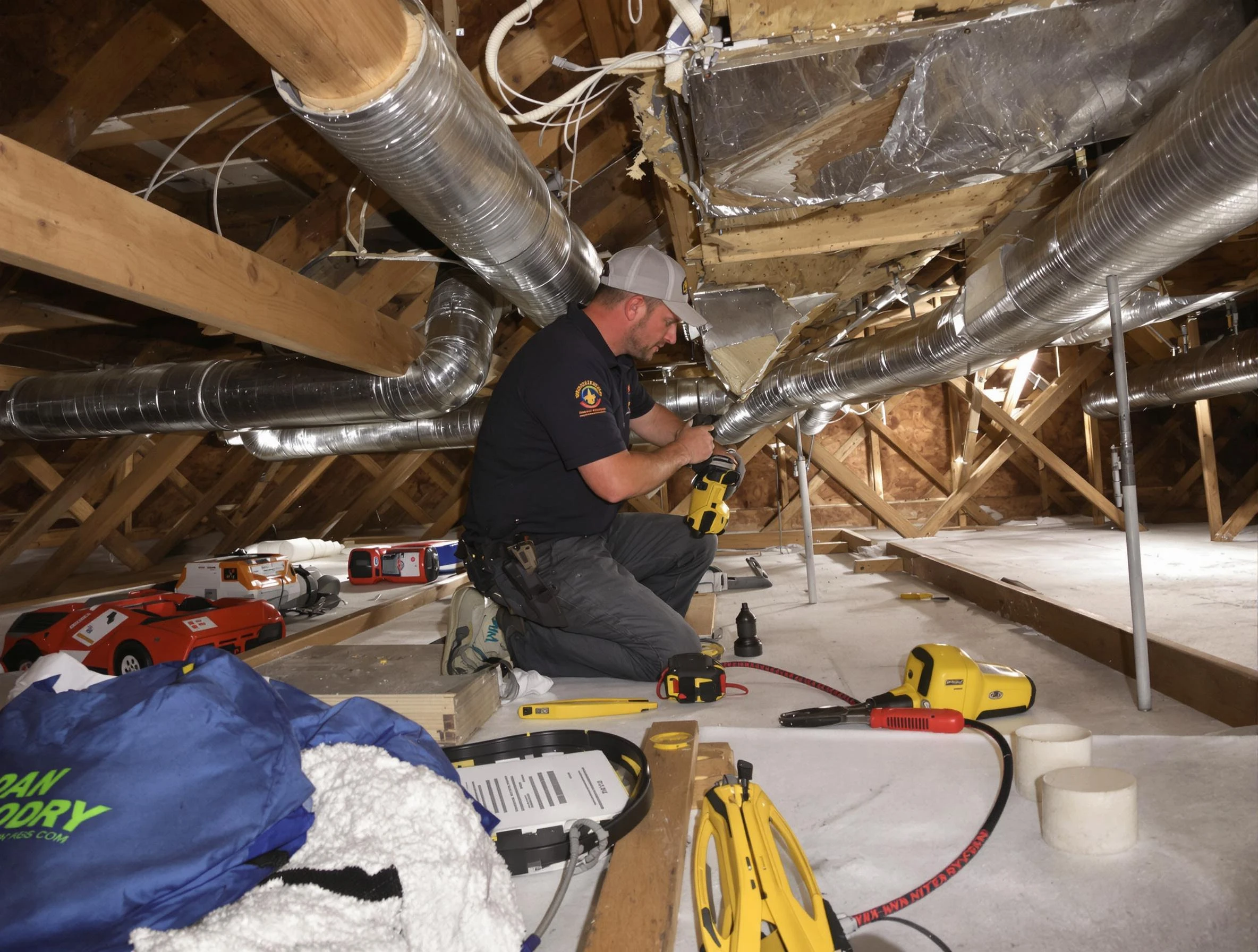 Professional air duct repair by Glendale Air Duct Cleaning in Glendale